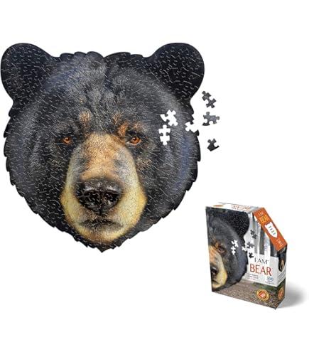 Amazon.com: Madd Capp Puzzles - I AM Bear - 550 pieces - Animal