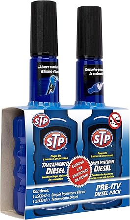 Amazon.es: STP ZSTP04 Kit pre-ITV con Limpia Inyectores Coches Diésel, 200 ml