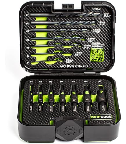 IDM エレクトロニカ グリッチ ブレイクス系 9枚セット GRIPEDGE Tools | 9-PC - 1/4'' Drive SAE RPT Socket Extractor Set