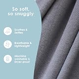 Sleepy Wrap Baby Carrier Newborn to Toddler Dark Grey 7-35 lbs 3-15 kg view 5