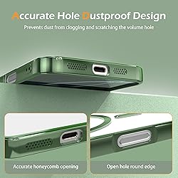 IAIYOXI Magnetic Clear Case for iPhone 16e with