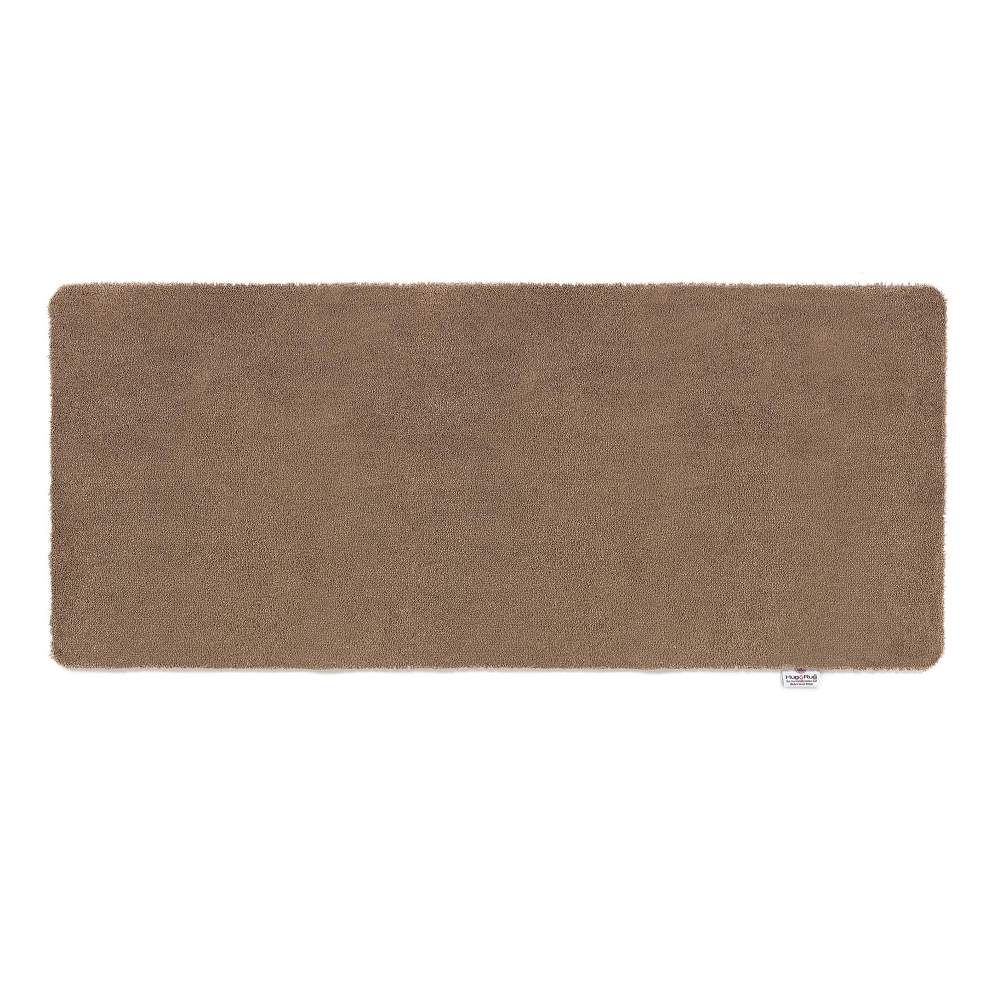 HUG RUG Washable Dirt Trapper Door Mat Kitchen Hallway Doorway, Made in the UK, Sense Stone 65X150