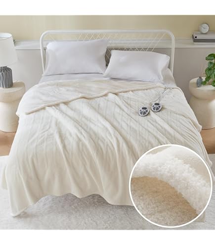 Serta Plush To Sherpa Heated Electric Blanket Serta Electric