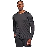 RBX Active Men's Athletic Fit Performance Top Crewneck Long Sleeve Tee for Men