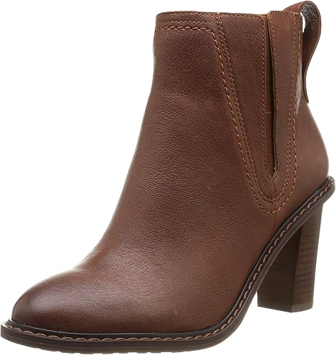 clarks brown ladies boots