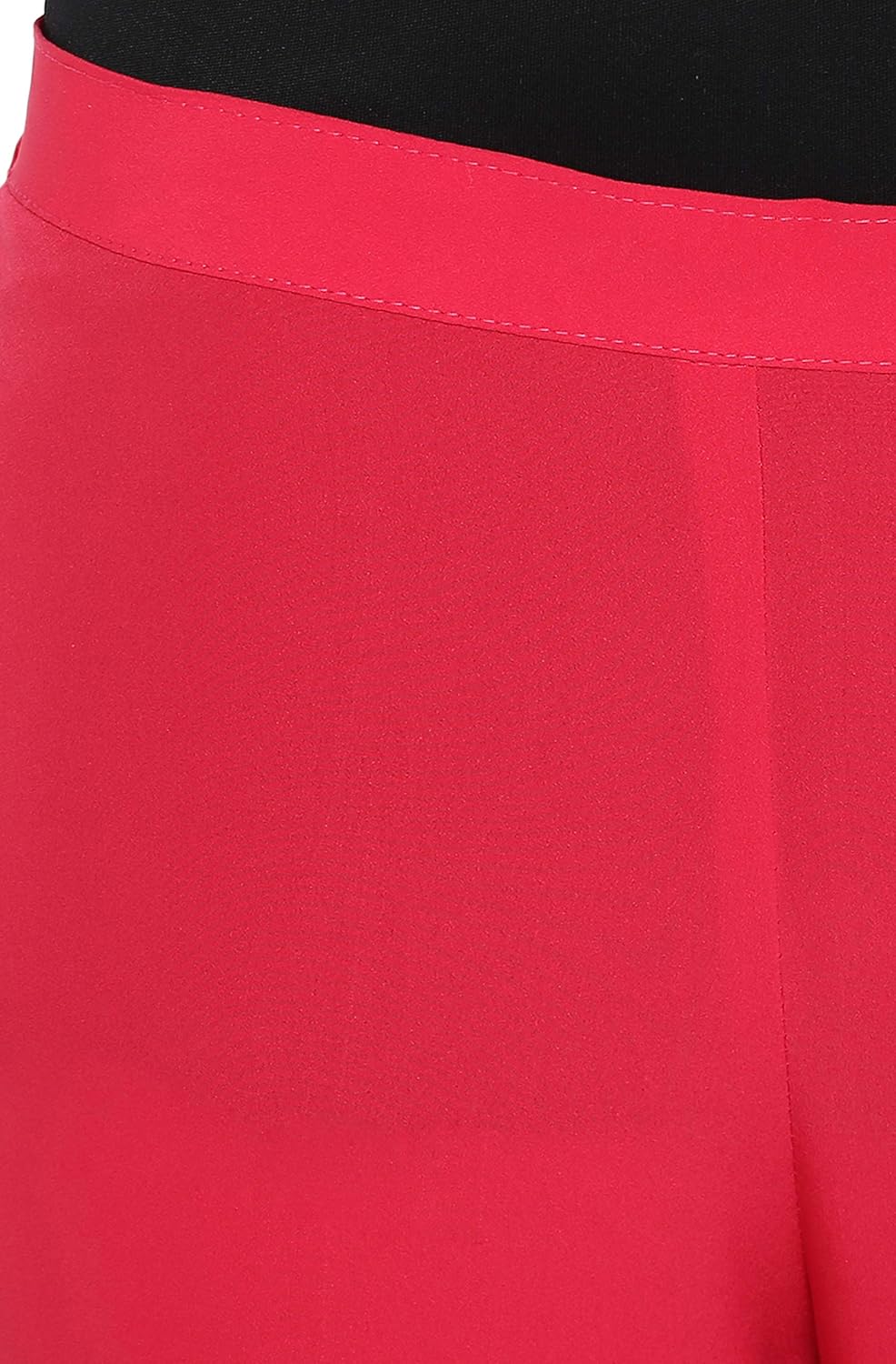 janasya women's crepe foil print a-line kurta with narrow pant