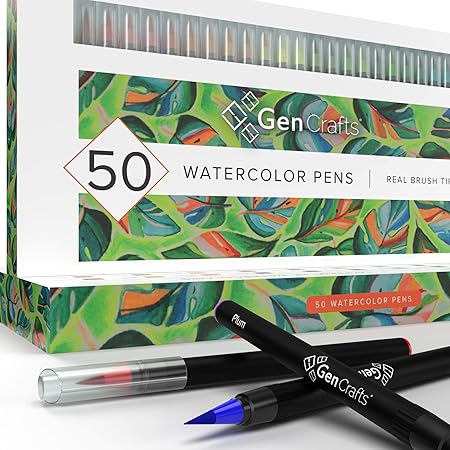 watercolor pen brush set