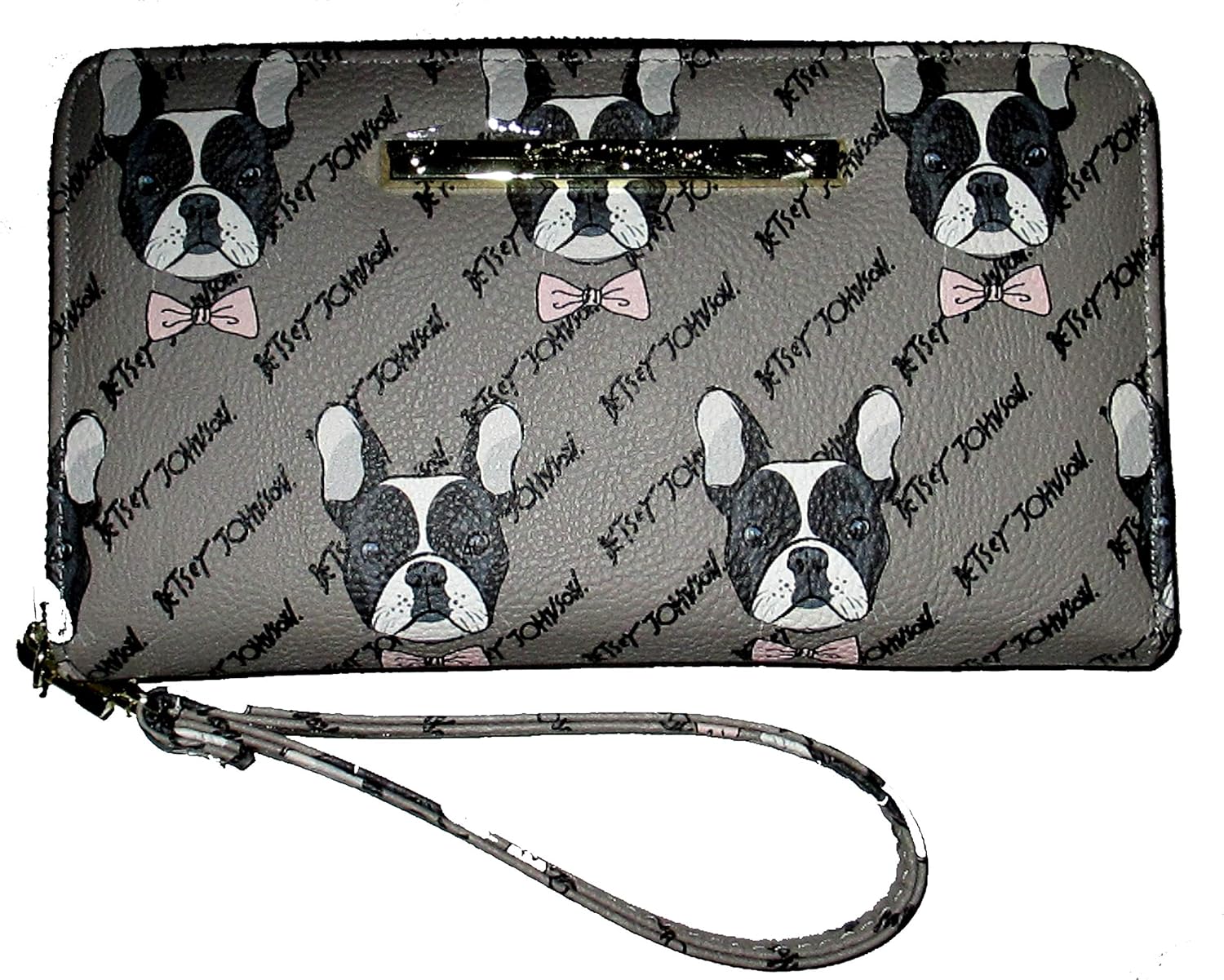 betsey johnson boston terrier purse