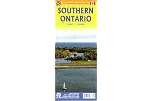 Southern Ontario Travel Reference Map 1:550k- 2025 Edi