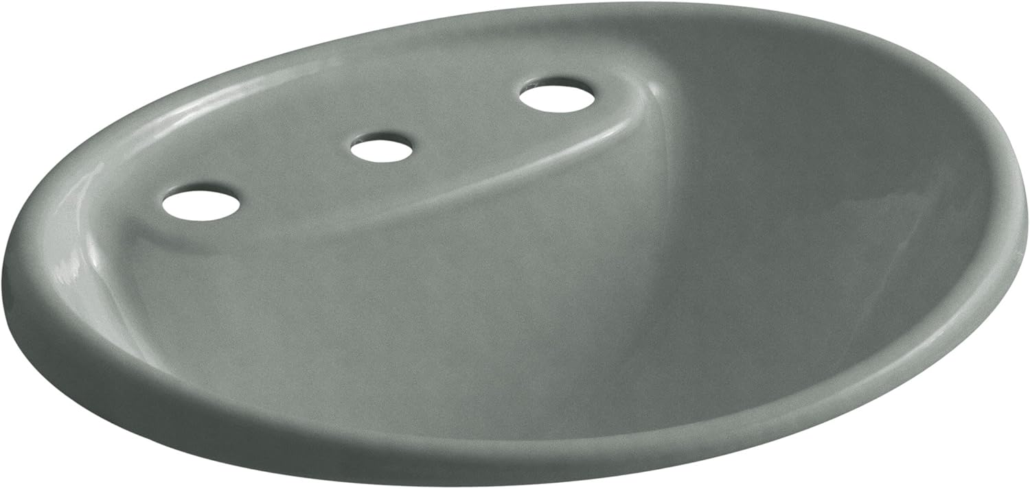 KOHLER K-2839-8-FT Tides Bathroom Sink, Basalt - Vessel Sinks - Amazon.com
