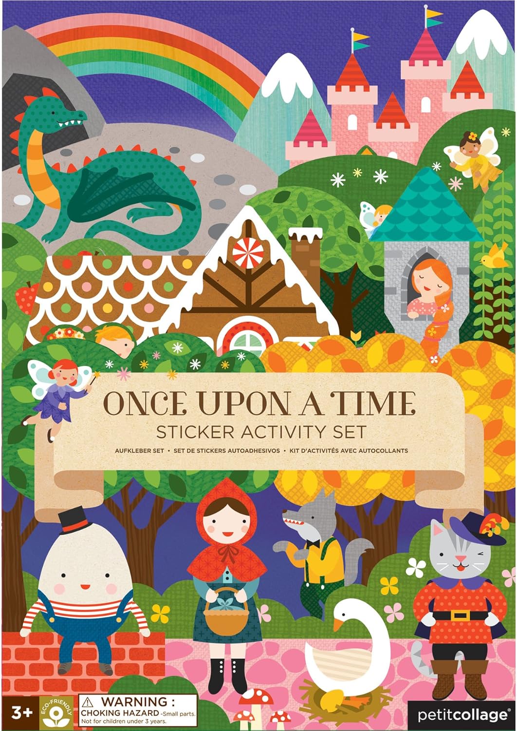 Once Upon A Time Sticker Activity Set, Multi Coloured