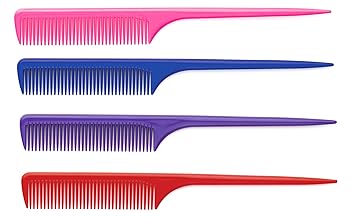 Amazon Com 9 Thick Rat Tail Assorted Colors 12 Pieces Hair