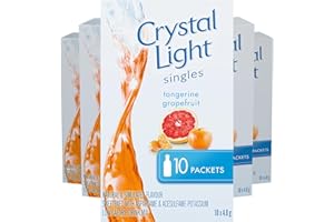 Crystal Light Singles, Tangerine Grapefruit, 10 Packets