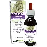 Naturalma Old Man's Beard (Usnea barbata) Thallus (Lichen) Alcohol-Free Tincture - 4 fl oz Liquid Extract in Drops - Herbal Supplement - Vegan
