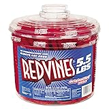 Red Vines- Original Red Twists, 5.5lb Tub