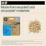 HP 924e EvoMore Cyan Original Ink Cartridge ~800 Pages for OfficeJet Pro 8120e view 9