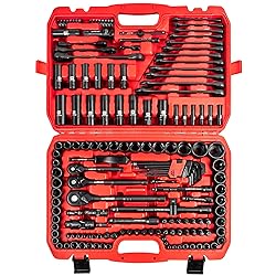 LLNDEI 160-Piece Mechanics Tool Set, Metric Socket
