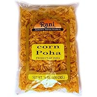 Rani Corn Poha 14oz (400g) ~ All Natural | Gluten Friendly | Vegan | Indian Origin