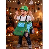 Mepase 3D Monster Truck Themed Costume Halloween Car Costume | Ride in Design, Polyester Fabric and Sponge, Halloween Toddler Costume Dress up Role Play Party Outfit for Kids
