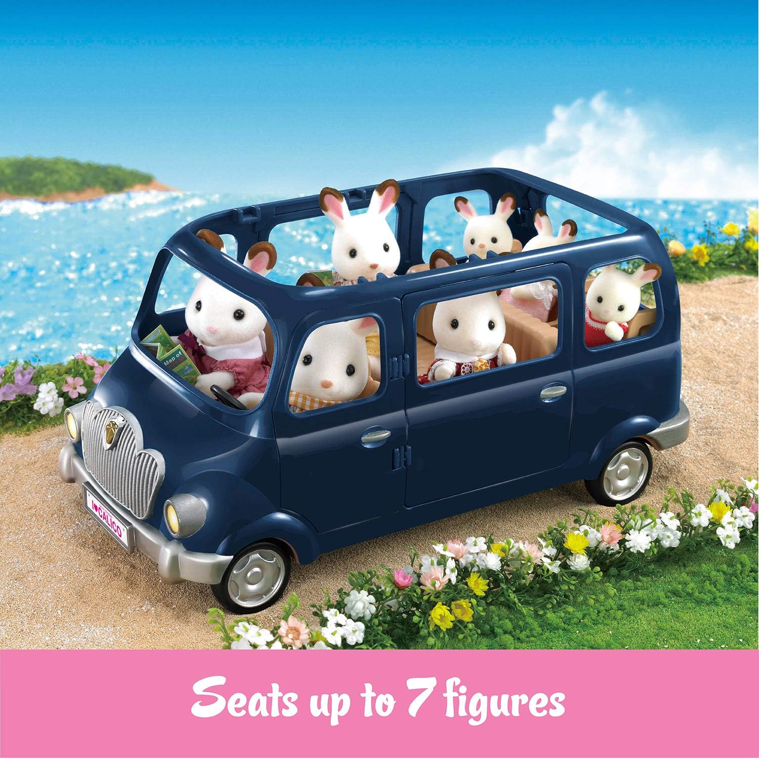 calico critters blue car
