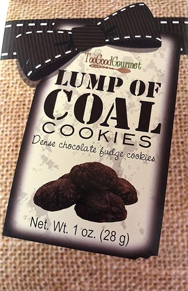 TOO GOOD GOURMET LUMP OF COAL COOKIES 1...