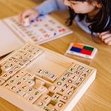 Melissa & Doug Deluxe Letters Numbers Wooden Stamp Set Activity Book Kids 4+ view 7