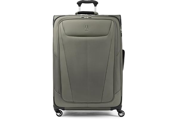 Travelpro Maxlite 5 Softside Checked Luggage Spinner, Green, 29-Inch | Large Checked Suitcase, Expandable With 4 Wheels, Ligh