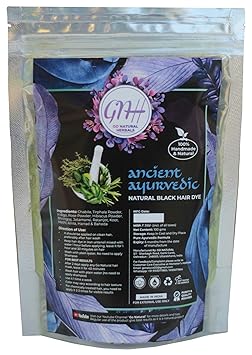 Go Natural GN Ancient Ayurvedic Herbal Mix for Black Hair (100 g)