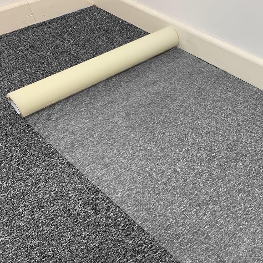 Besto Carpet Protector Roll 60 Micron 600mm x 25m Self-Adhesive Waterproof
