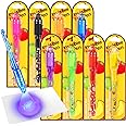 Invisible Ink Pen for Kids, Birthday Party Favors for Girls Boys, Spy Pens with UV Light Secret Message Magic Markers, Goody 