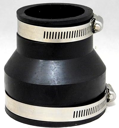 Cloverleaf 3" to 2" Rubber Reducer for Pond Pipework