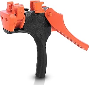 AL-MAGOR Talli Grip TG Garden Tool: Gun for Inserting Components - Connectors & Drippers into Micro-Pipes for Irrigation Pipes with Ease - Model 700011