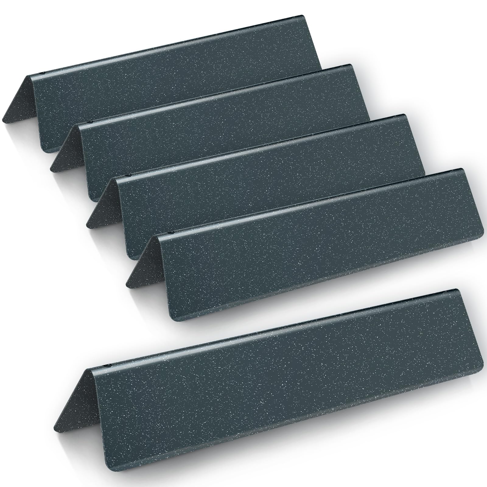 Gardenz 7636 Flavorizer Bar, 38.8cm heat shield replacement parts for Weber Spirit 300 series, porcelain enamelled burner cover for Weber Spirit E310 S310 E320 E330 with front mounted control panels.