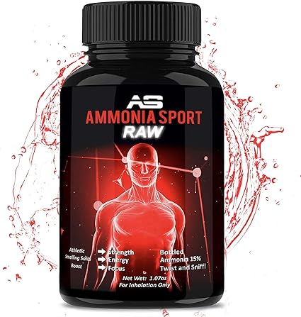 Ammoniasport Athletic Smelling Salts Ampullen 25 Ammoniak Inhalationsmittel Riechsalz Ammoniak Inhalationsmittel Al Carbonato Di Ammonio Amazon De Sport Freizeit