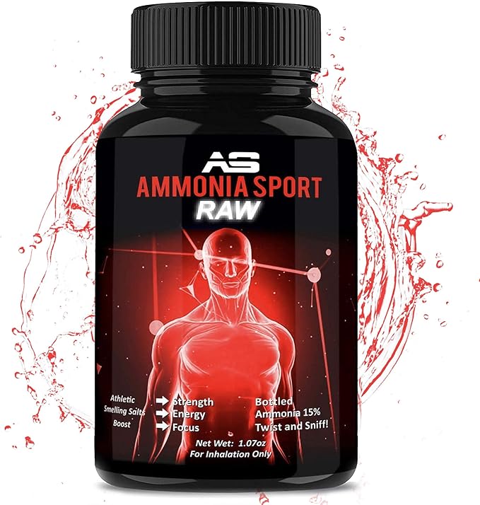 Ammoniasport Athletic Smelling Salts Ampullen 25 Ammoniak Inhalationsmittel Riechsalz Ammoniak Inhalationsmittel Al Carbonato Di Ammonio Amazon De Sport Freizeit