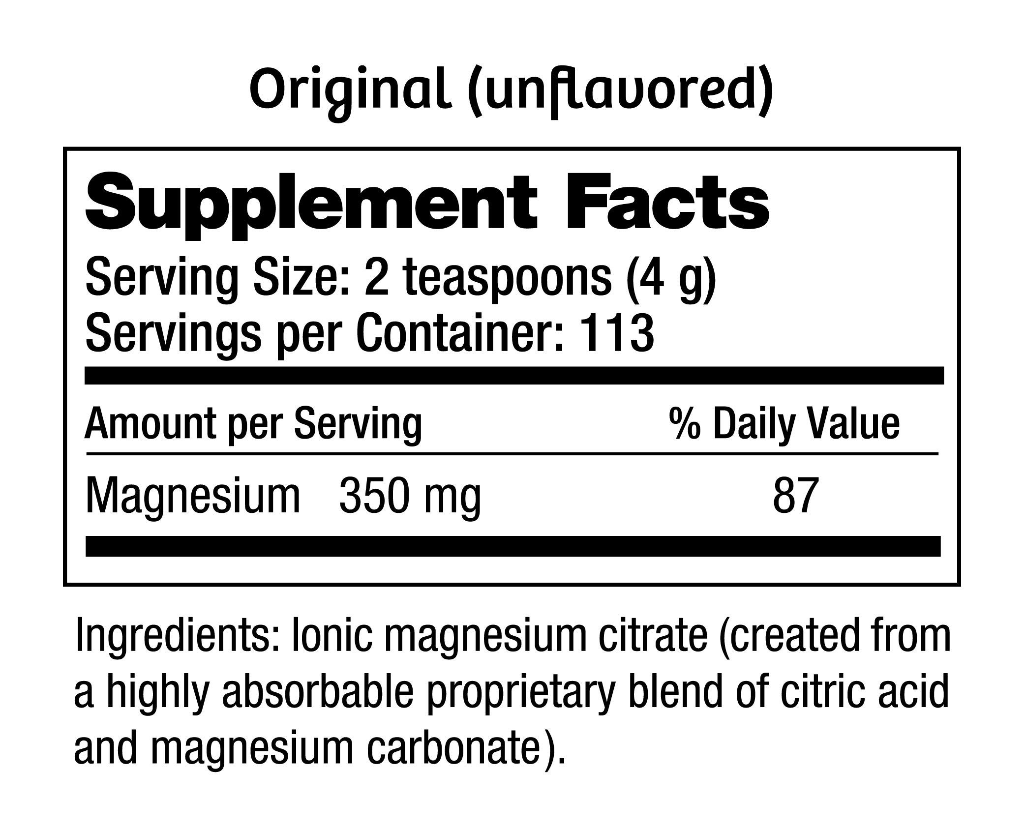 Natural Vitality Calm, 1 Selling Magnesium Citrate Supplement, Anti