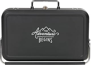 Gentlemen's Hardware Unisex tragbarer Grill, schwarz