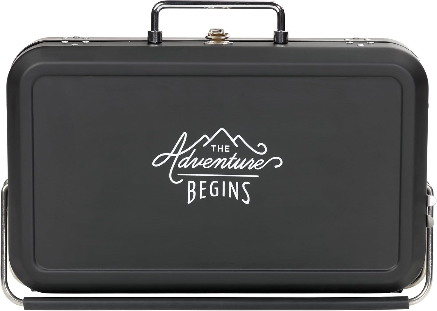 Gentlemen's Hardware Unisex tragbarer Grill, schwarz