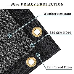 Shade&Beyond 0 4' x 5 0' Fence Privacy Screen
