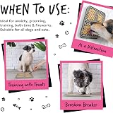 BUGALUGS Lick Mat for Dogs & Cats 2-Pack Food Grade Silicone BPA Free view 7