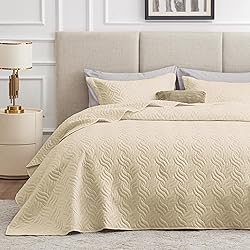 Love's cabin Twin Quilt Bedding Set Camel