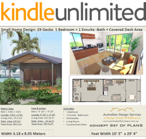 300sq Foot House Plan Or 28 2 M2 1 Bedroom 1 Ensuite House Plan 29 Gecko Small Tiny House Plans Park Cabins Granny Flats Full Architectural Concept