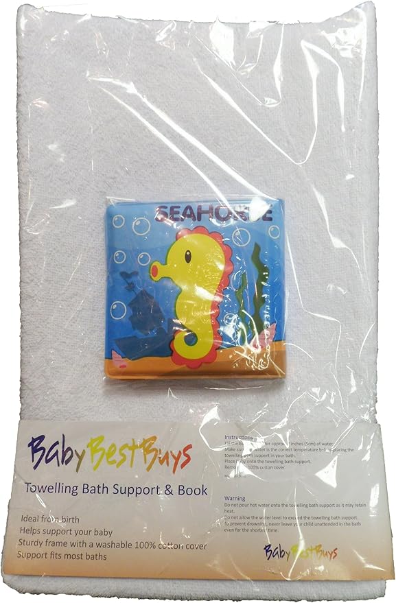 towelling bath support