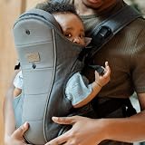 Nuby Newborn Baby Carrier Ergonomic 3-in-1 Dark Grey Lightweight view 8