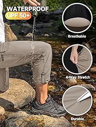 Moosehill Men's Hiking Cargo Pants Lightweight
