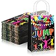 Amazon.com: Crtiin 32 Pieces Trampoline Jump Goodie Bags Jumping Theme ...