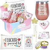 NaiCeay Best Teacher Appreciation Gifts for Women, Back to School, Christmas, Valentine's Day Gifts for New Teacher-12 oz Tumbler Set