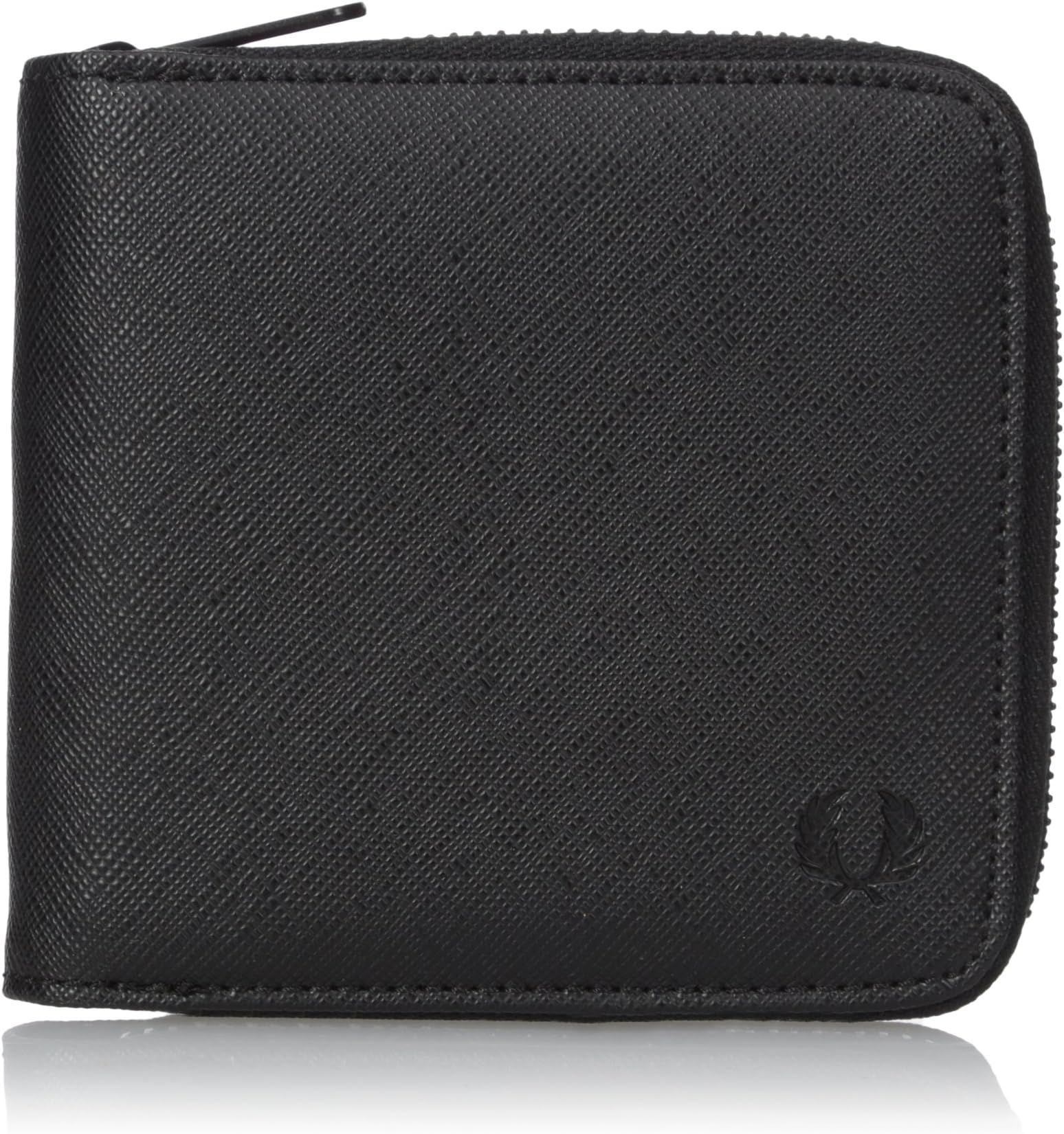 Fred Perry Men's Saffiano Zip Around Wallet