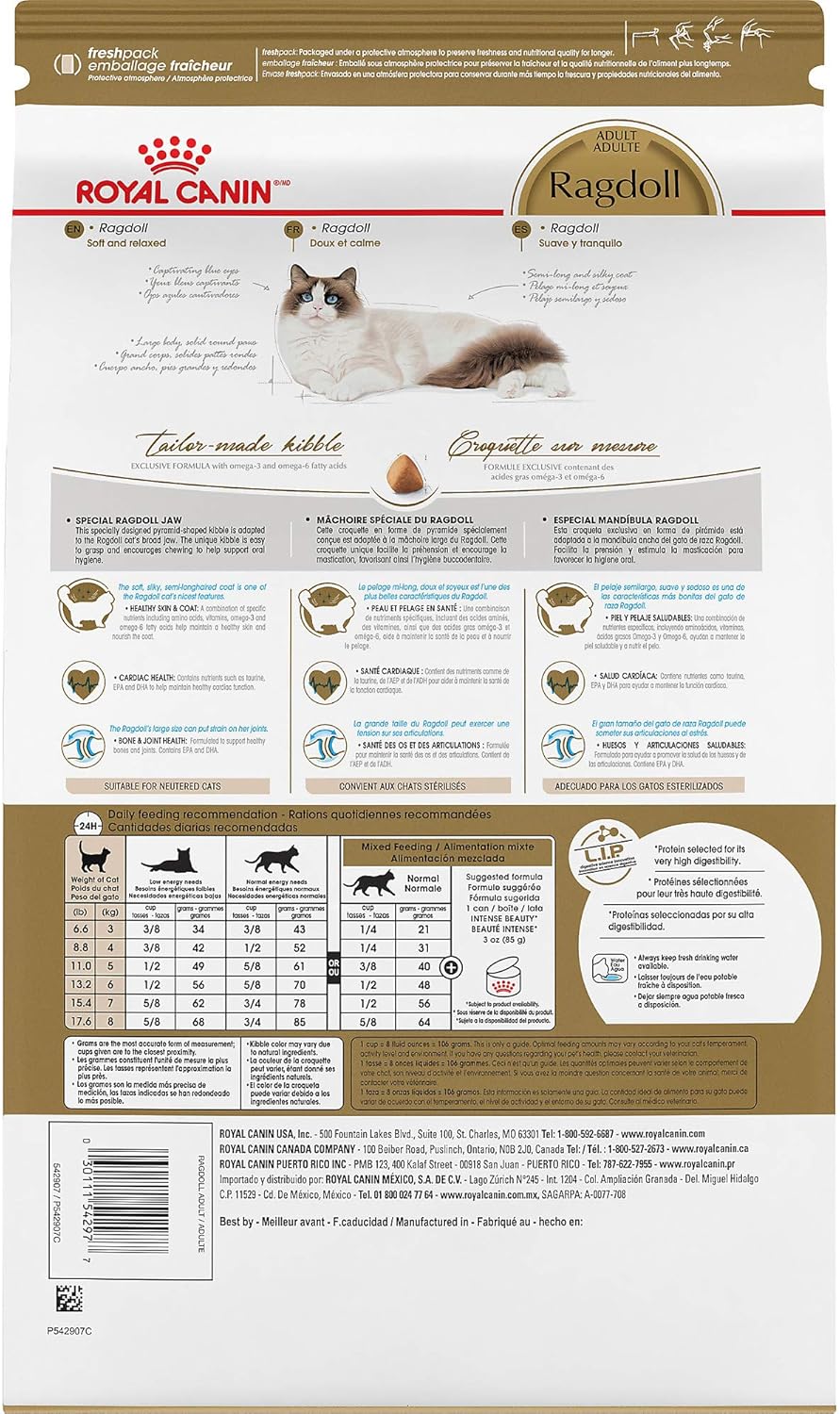 ragdoll food royal canin