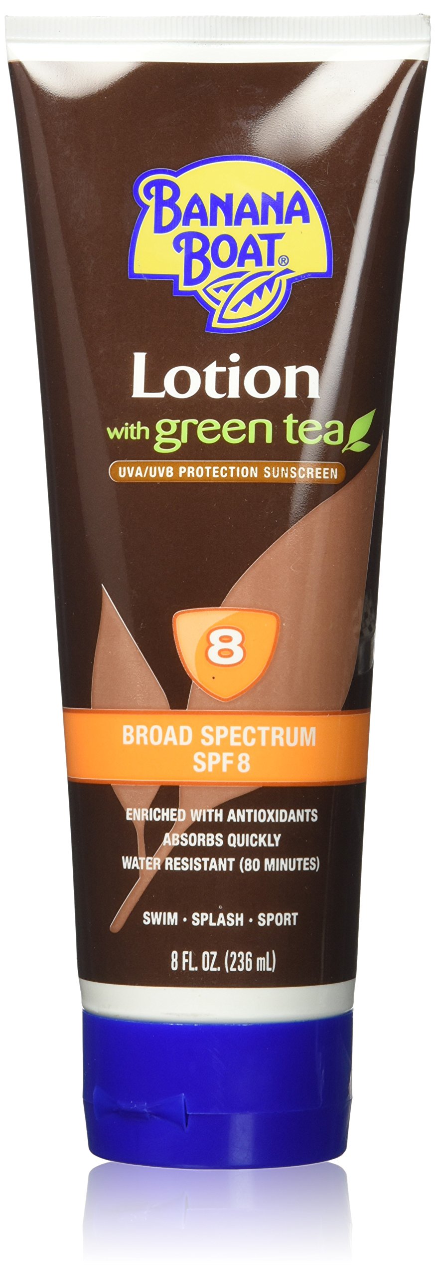 Banana Boat Sunscreen Deep Tanning Lotion with Green Tea